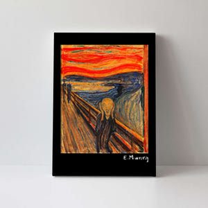 Famous Art The Scream By Munch Artist Painting Canvas