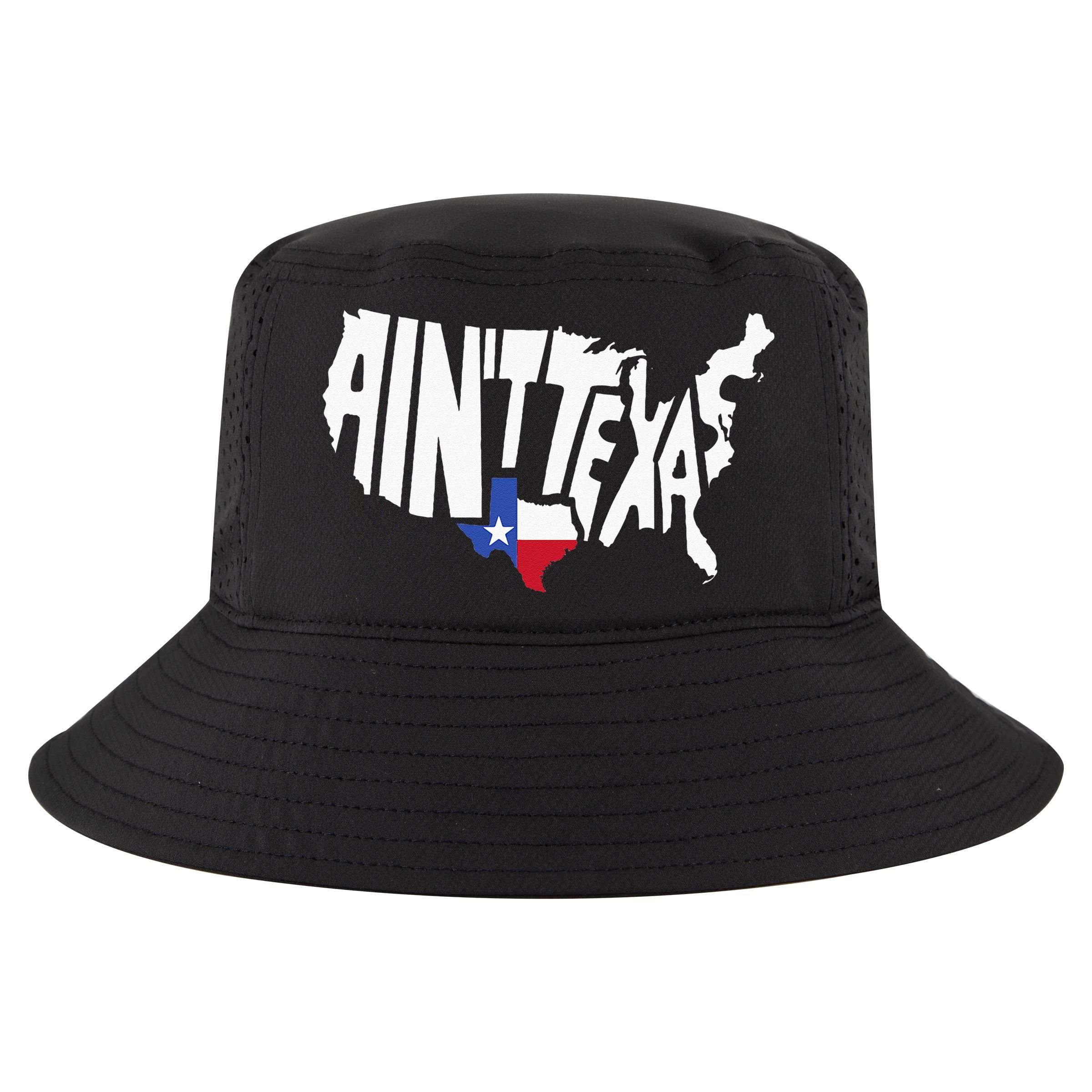 Funny Aint Texas USA Map Proud Texan Cool Comfort Performance Bucket Hat