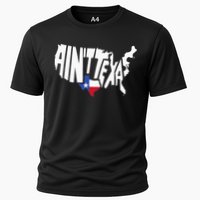 Funny Aint Texas USA Map Proud Texan Cooling Performance Crew T-Shirt