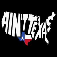 Funny Aint Texas USA Map Proud Texan Cooling Performance Long Sleeve Crew