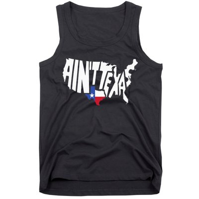 Funny Aint Texas USA Map Proud Texan Tank Top