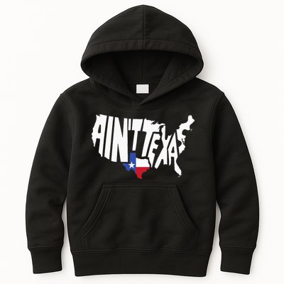 Funny Aint Texas USA Map Proud Texan Kids Hoodie