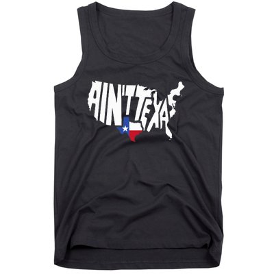 Funny Aint Texas Usa Map Proud Texan Tank Top