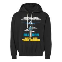 Funny Air Traffic Controller Saying ATC Flight Control Garment-Dyed Fleece Hoodie