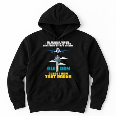 Funny Air Traffic Controller Saying ATC Flight Control Hoodie