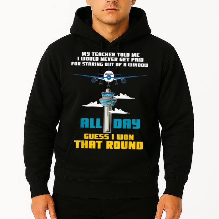 Funny Air Traffic Controller Saying ATC Flight Control Hoodie
