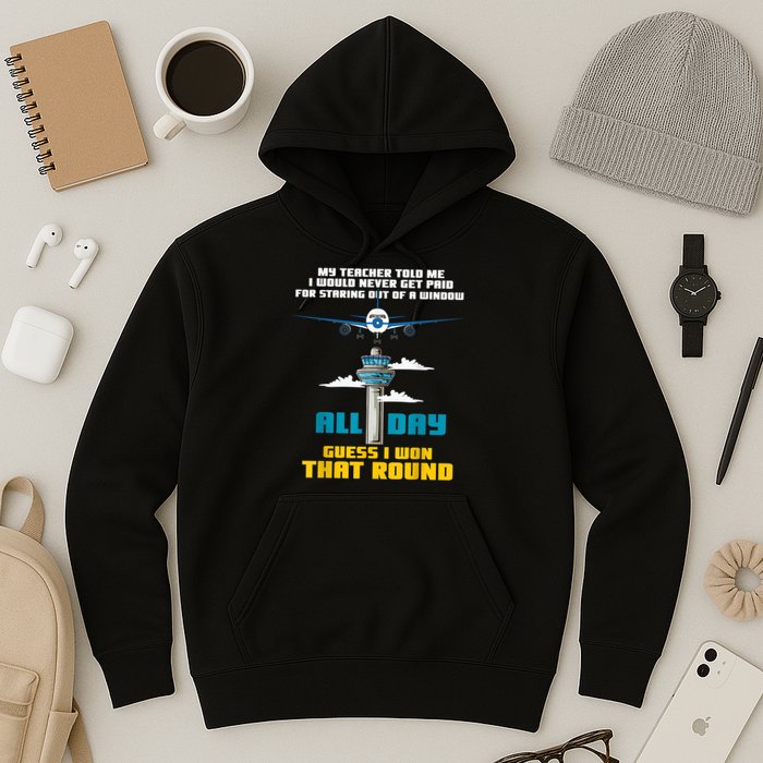Funny Air Traffic Controller Saying ATC Flight Control Hoodie