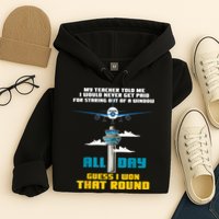 Funny Air Traffic Controller Saying ATC Flight Control Hoodie