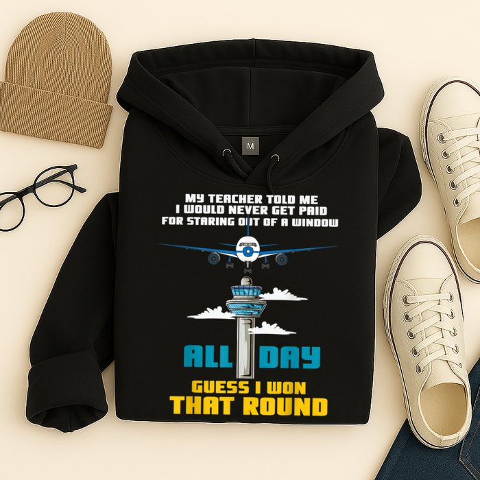Funny Air Traffic Controller Saying ATC Flight Control Hoodie