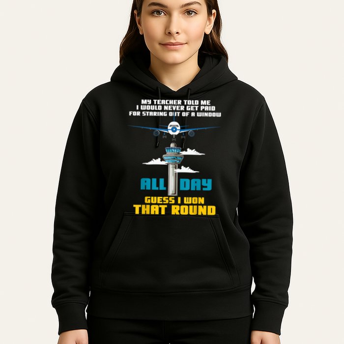 Funny Air Traffic Controller Saying ATC Flight Control Hoodie