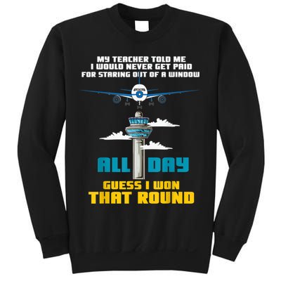 Funny Air Traffic Controller Saying ATC Flight Control Sweatshirt
