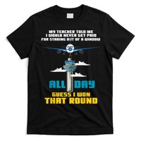 Funny Air Traffic Controller Saying ATC Flight Control T-Shirt