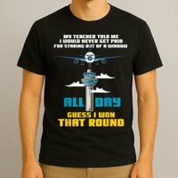 Funny Air Traffic Controller Saying ATC Flight Control T-Shirt