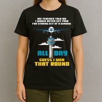 Funny Air Traffic Controller Saying ATC Flight Control T-Shirt