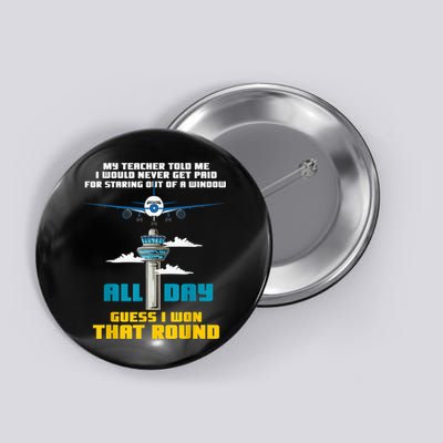 Funny Air Traffic Controller Saying ATC Flight Control Button