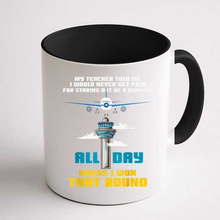 Funny Air Traffic Controller Saying ATC Flight Control Mug