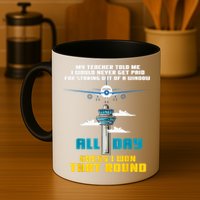Funny Air Traffic Controller Saying ATC Flight Control Mug