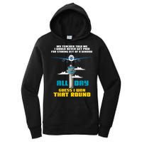 Funny Air Traffic Controller Saying ATC Flight Control Women's Pullover Hoodie