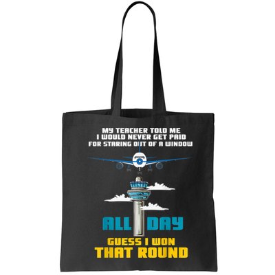 Funny Air Traffic Controller Saying ATC Flight Control Bag