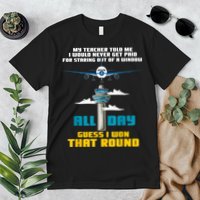 Funny Air Traffic Controller Saying ATC Flight Control Premium T-Shirt