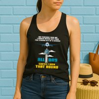 Funny Air Traffic Controller Saying ATC Flight Control Womens Tank Top