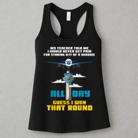 Funny Air Traffic Controller Saying ATC Flight Control Womens Tank Top