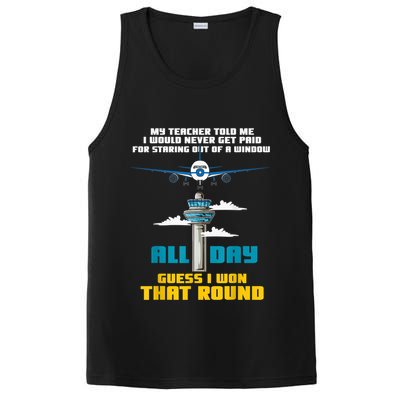 Funny Air Traffic Controller Saying ATC Flight Control PosiCharge Competitor Tank