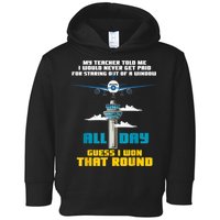 Funny Air Traffic Controller Saying ATC Flight Control Toddler Hoodie