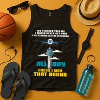 Funny Air Traffic Controller Saying ATC Flight Control Tank Top