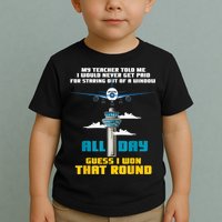 Funny Air Traffic Controller Saying ATC Flight Control Toddler T-Shirt