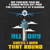 Funny Air Traffic Controller Saying ATC Flight Control Microfiber Hand Towel