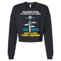 Funny Air Traffic Controller Saying ATC Flight Control Cropped Pullover Crew