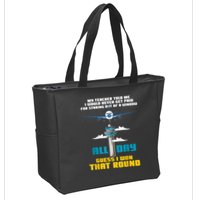 Funny Air Traffic Controller Saying ATC Flight Control Zip Tote Bag