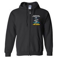 Funny Air Traffic Controller Saying ATC Flight Control Full Zip Hoodie
