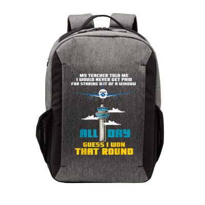 Funny Air Traffic Controller Saying ATC Flight Control Vector Backpack