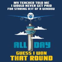 Funny Air Traffic Controller Saying ATC Flight Control Infant Baby Jersey Bodysuit