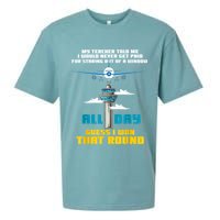Funny Air Traffic Controller Saying ATC Flight Control Sueded Cloud Jersey T-Shirt