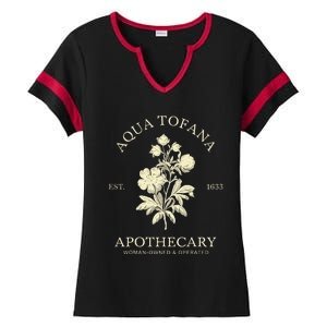 Feminist Aqua Tofana Apothecary Ladies Halftime Notch Neck Tee