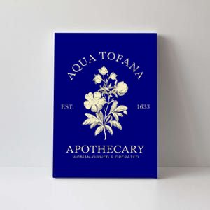 Feminist Aqua Tofana Apothecary Canvas