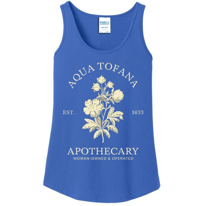 Feminist Aqua Tofana Apothecary Ladies Essential Tank