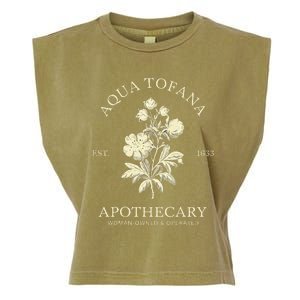 Feminist Aqua Tofana Apothecary Garment-Dyed Women's Muscle Tee