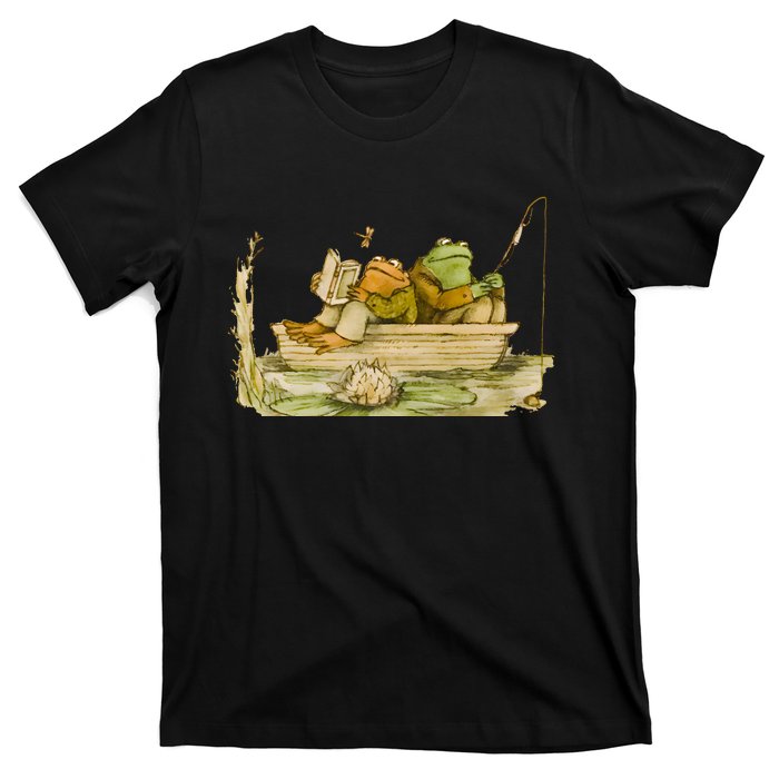 Frog And Toad Funny Book T-Shirt