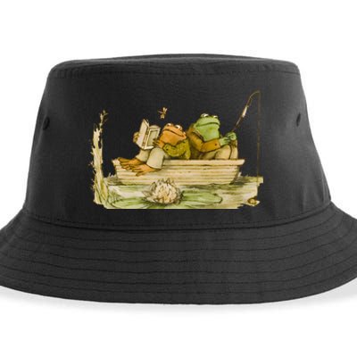 Frog And Toad Funny Book Sustainable Bucket Hat