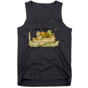 Frog And Toad Funny Book Tank Top