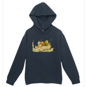 Frog And Toad Funny Book Urban Pullover Hoodie