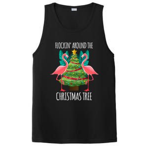 Flockin Around The Christmas Tree PosiCharge Competitor Tank