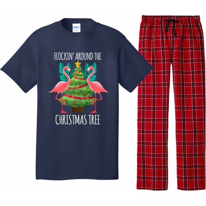 Flockin Around The Christmas Tree Pajama Set