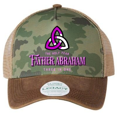 Father Abraham Three In One Apostle Holy Year Trinity Gift Legacy Tie Dye Trucker Hat