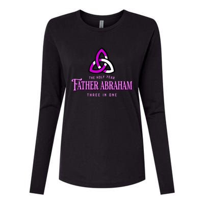 Father Abraham Three In One Apostle Holy Year Trinity Gift Womens Cotton Relaxed Long Sleeve T-Shirt