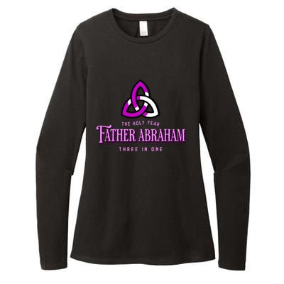 Father Abraham Three In One Apostle Holy Year Trinity Gift Womens CVC Long Sleeve Shirt